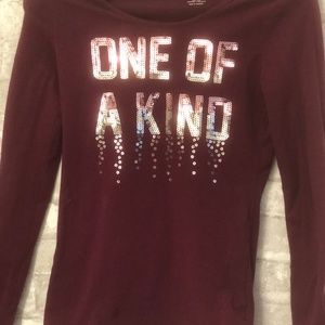 Old Navy Sequin Girl's Long Sleeve Tee